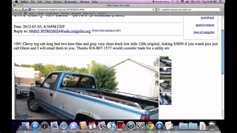 craigslist kansas city cars